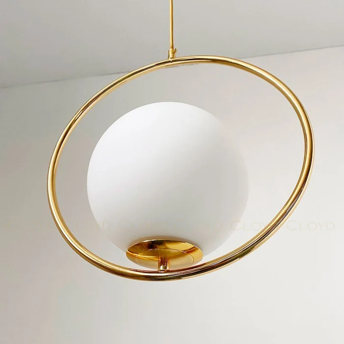 Подвесной светильник Cloyd MONADA-B P1 / выс. 35 см - золото (арт.10935)