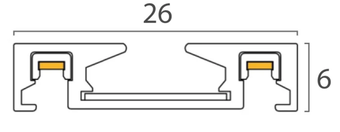 Накладной магнитный шинопровод ITALLINE IT09-9020 black tube
