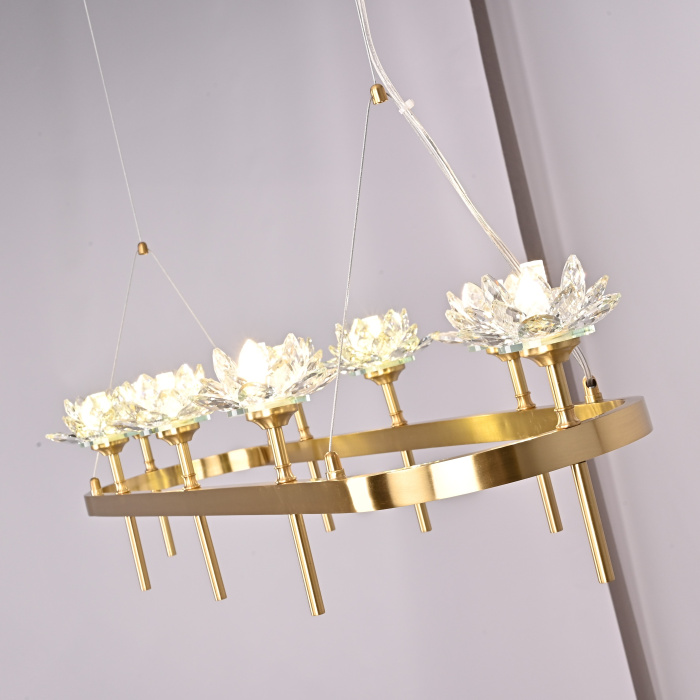 Подвесная люстра LOTOS LONG 8 ImperiumLoft