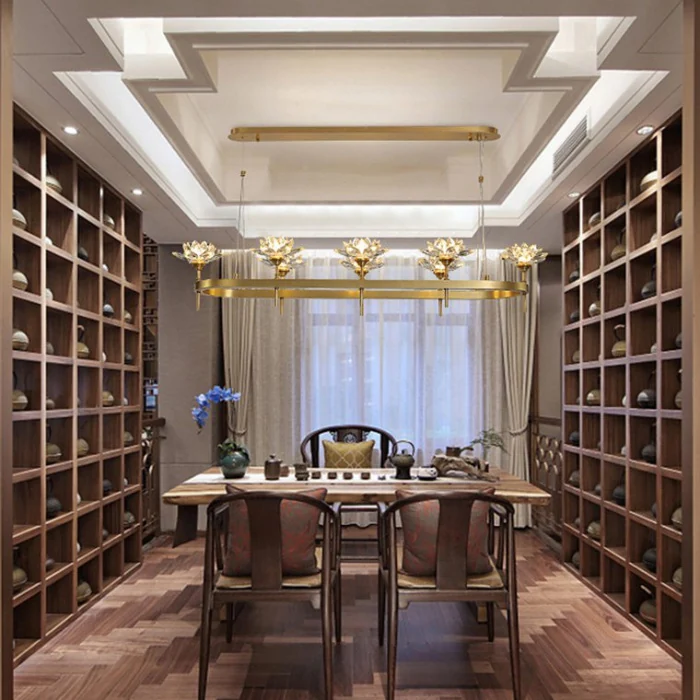 Подвесная люстра LOTOS LONG 8 ImperiumLoft