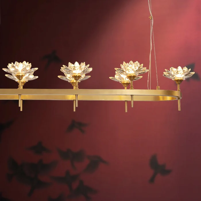 Подвесная люстра LOTOS LONG 8 ImperiumLoft