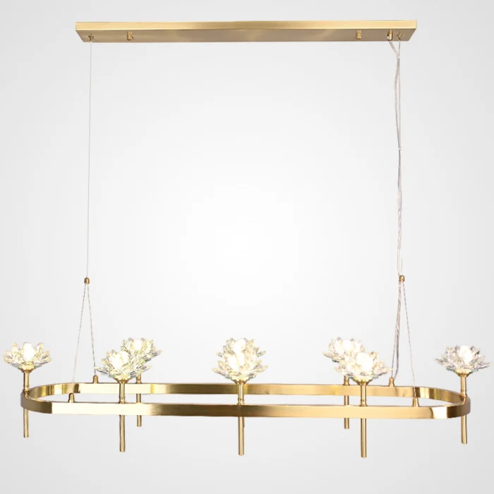 Подвесная люстра LOTOS LONG 8 ImperiumLoft