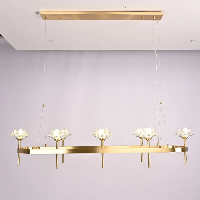 Подвесная люстра LOTOS LONG 8 ImperiumLoft