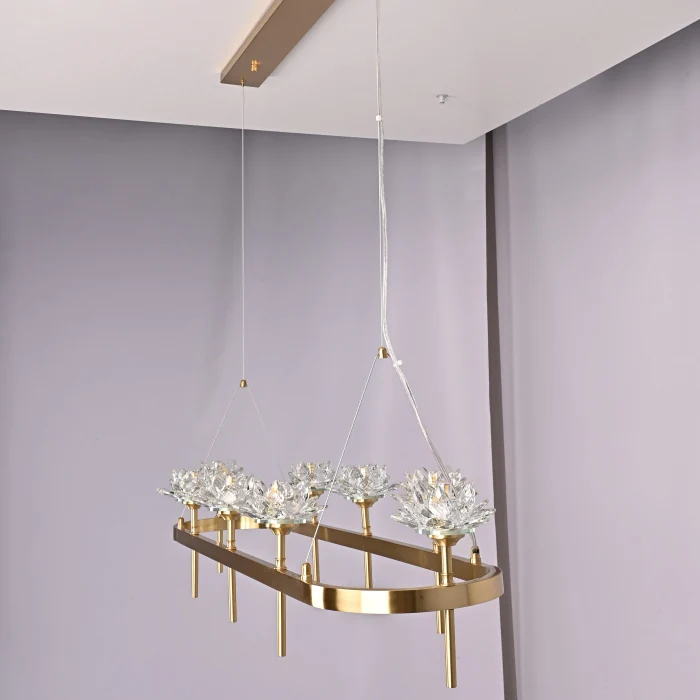 Подвесная люстра LOTOS LONG 8 ImperiumLoft