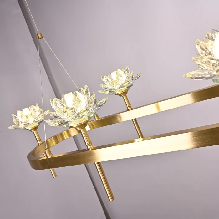 Подвесная люстра LOTOS LONG 8 ImperiumLoft