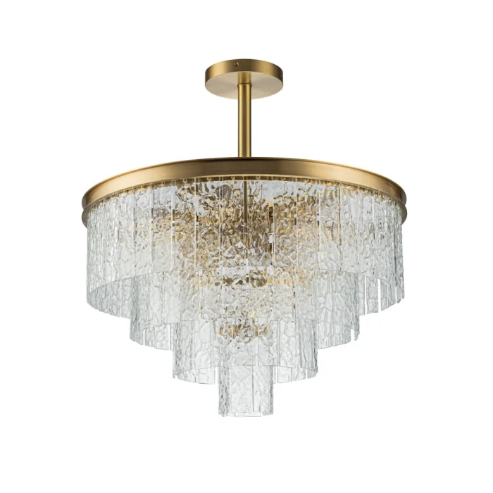 Люстра на штанге Belfast Harland 6308-6 BR CL