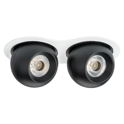 Комплект из светильника и рамки Intero Intero BALL Lightstar i6267474