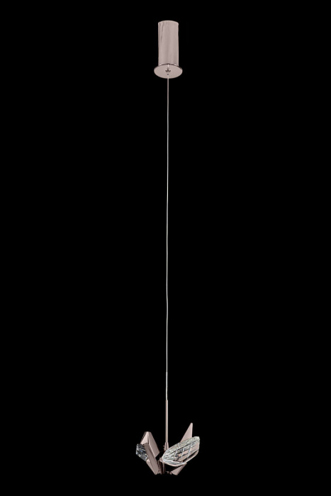 Подвесной светильник Leon Alma LE7706/1S Black Chrome