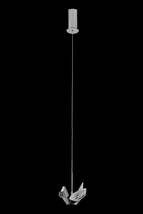 Подвесной светильник Leon Alma LE7706/1S Black Chrome