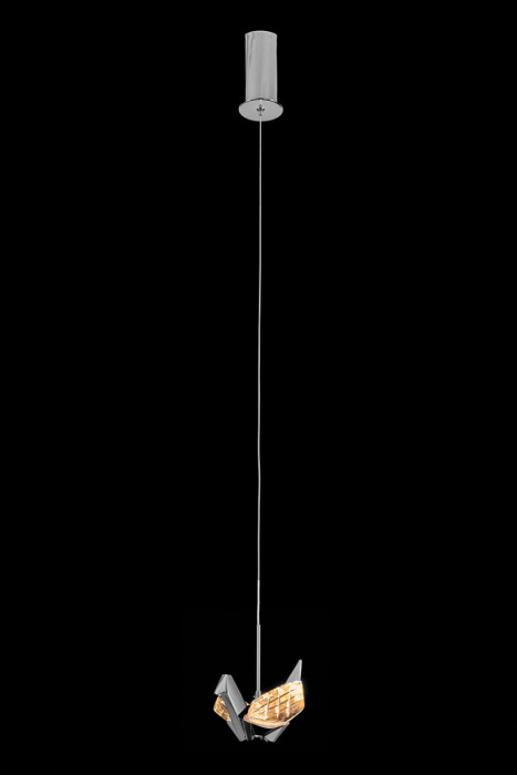 Подвесной светильник Leon Alma LE7706/1S Black Chrome