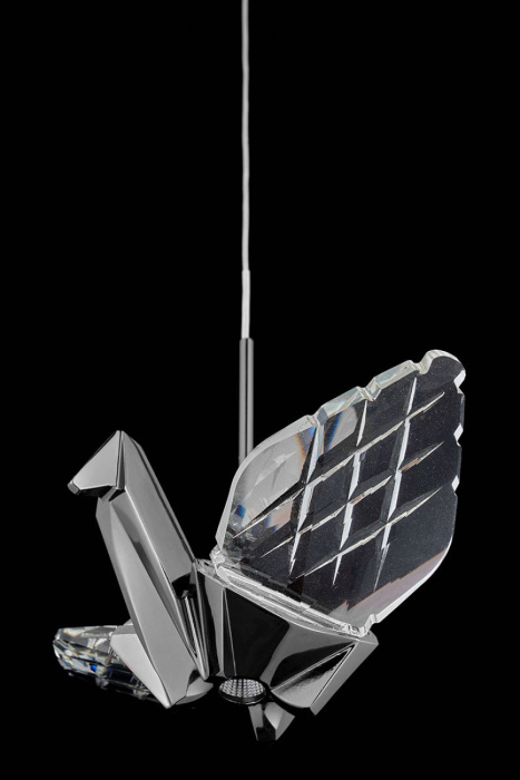 Подвесной светильник Leon Alma LE7706/1S Black Chrome