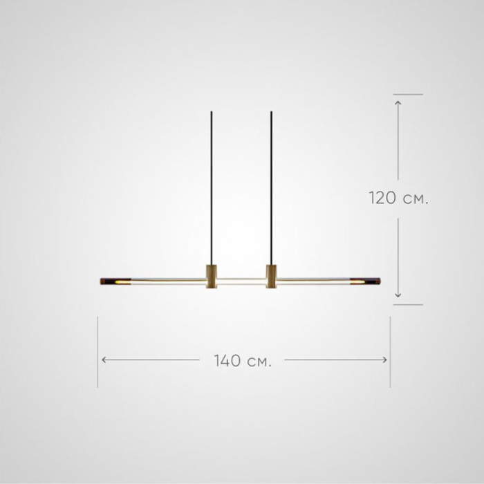 Подвесной светильник NISGA 120 ImperiumLoft