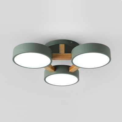 Потолочная люстра JOIST 3 Green ImperiumLoft