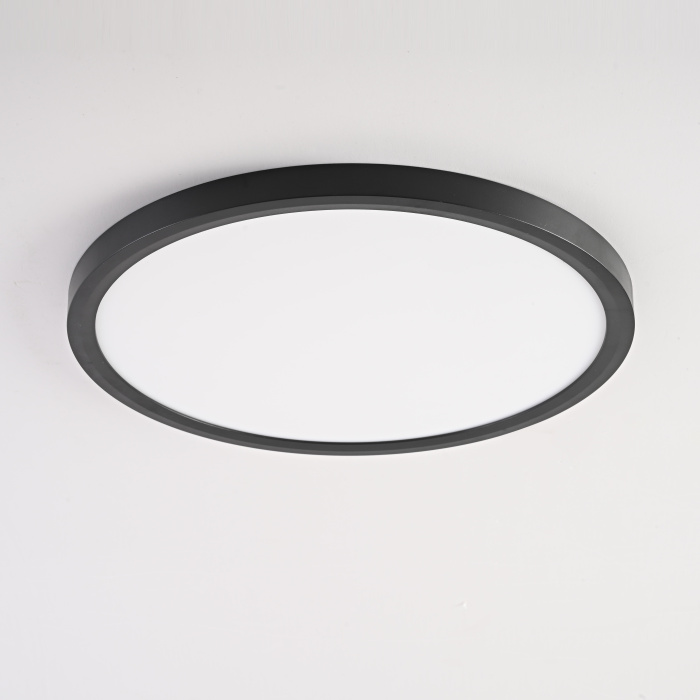 Потолочный светильник SLIM D30 Черный ImperiumLoft