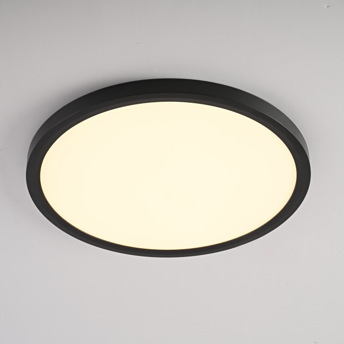 Потолочный светильник SLIM D30 Черный ImperiumLoft