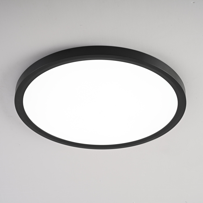 Потолочный светильник SLIM D30 Черный ImperiumLoft