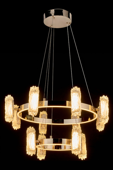 Подвесная люстра Leon Elizabeth LE7912/8+4 Gold