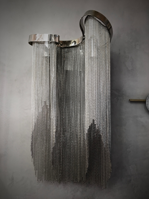 Настенный светильник Delight Collection Stream KM011W-2 aluminum