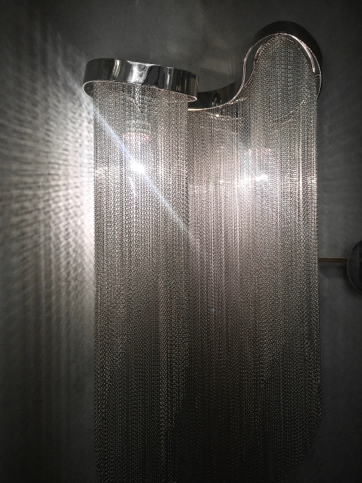 Настенный светильник Delight Collection Stream KM011W-2 aluminum