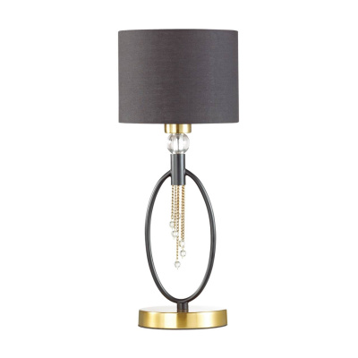 Настольная лампа 4516/1T NEOCLASSI LN21 119 античная латунь, черный Настольная лампа E27 60W 220V SANTIAGO