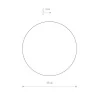 Настенный светильник Nowodvorski Ring Led L Black 7636