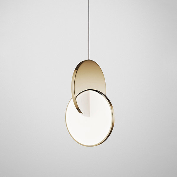 Подвесной светильник Delight Collection Eclipse 10305P gold