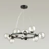 Подвесная люстра Delight Collection Art Deco Bubble OMG1075R black/clear