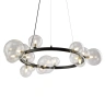 Подвесная люстра Delight Collection Art Deco Bubble OMG1075R black/clear