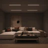 Магнитный трековый светильник Белый LED 1*40W 3000K 2 600Lm Ra>90 120 IP20 L1 206xW22xH ST360.536.40