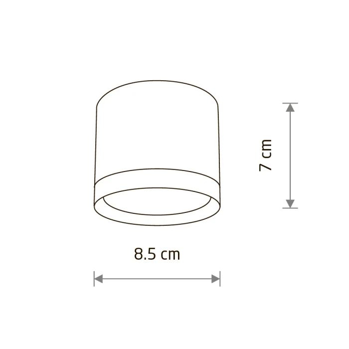 Накладной светильник Nowodvorski Silba Black 10477