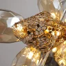 Подвесная люстра Delight Collection Britannica 8898P/BS gold/smoky