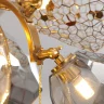 Подвесная люстра Delight Collection Britannica 8898P/BS gold/smoky