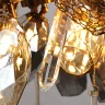 Подвесная люстра Delight Collection Britannica 8898P/BS gold/smoky