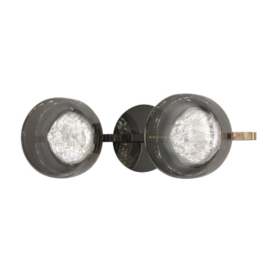 Бра Delight Collection MT9128 MT9128-2W pearl black/smoke