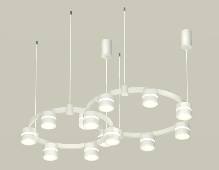 Комплект подвесного светильника Techno Ring с акрилом Ambrella light XR92081001