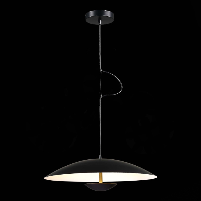 Светильник подвесной ST-Luce Черный/Черный, Белый LED 1*35W 3000K SL6502.403.01