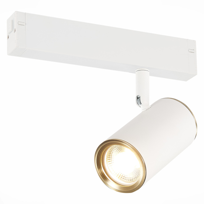 Светильник трековый Белый GU10 1*50W IP20 L104xW54xH111 180-240V Без ламп ST504.536.01