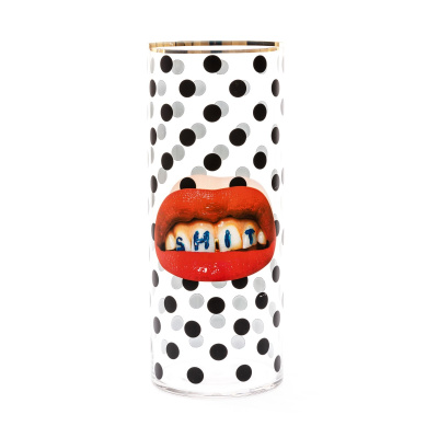 Ваза Seletti Toiletpaper Glass Vase 14200