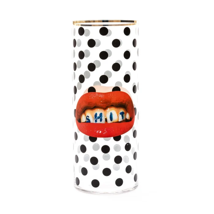 Ваза Seletti Toiletpaper Glass Vase 14200