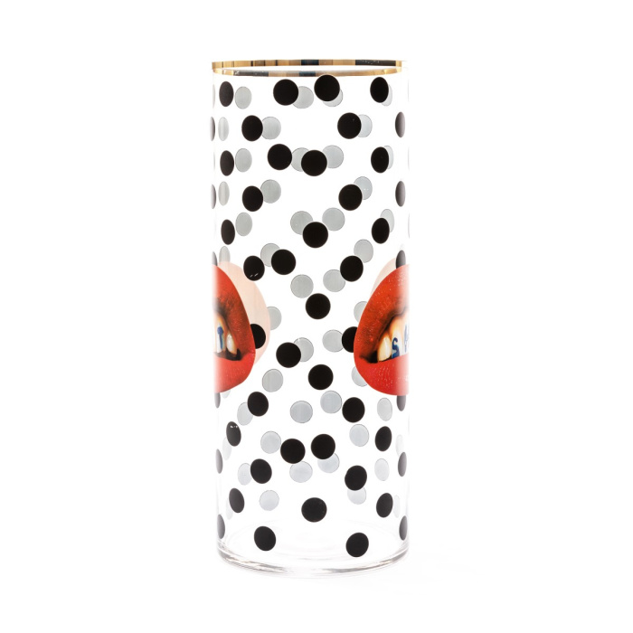 Ваза Seletti Toiletpaper Glass Vase 14200