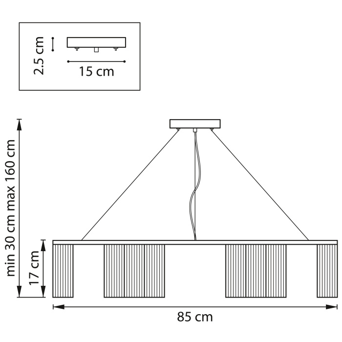 Люстра подвесная Roma Lightstar 718183