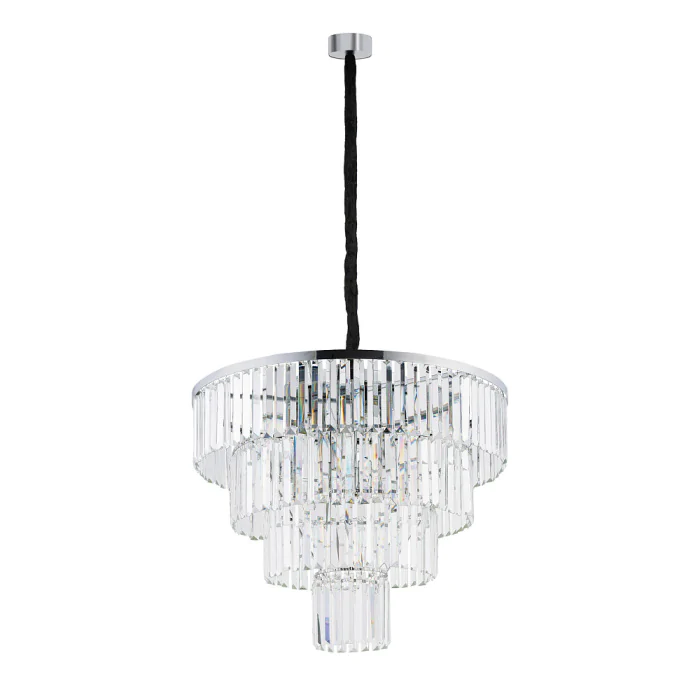 Люстра подвесная Nowodvorski Cristal L Silver 7615