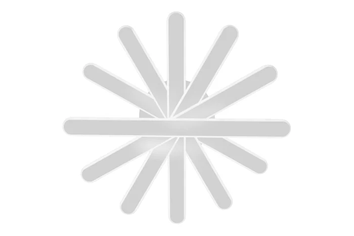 Потолочная люстра iLedex Twinkle 9043-6-X-T WH