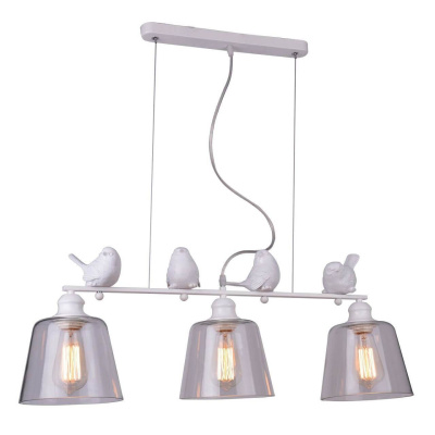 Подвесной светильник птички Arte Lamp Passero A4289SP-3WH