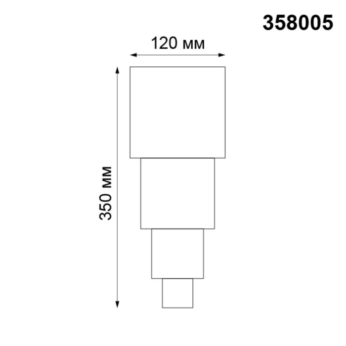 Ландшафтный светильник Novotech Kaimas 358005