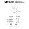 Встраиваемый лестничный светильник Citilux Скалли CLD007R3