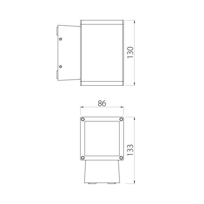 Настенный фонарь Natural Concepts Dwell NC-803471-DG