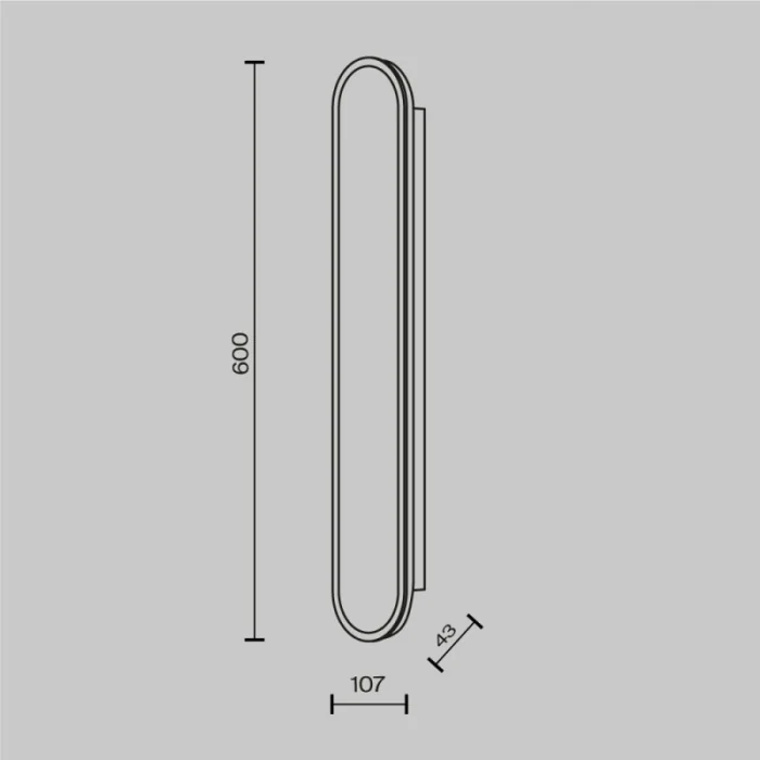 Бра Maytoni MOD429WL-L30BSK