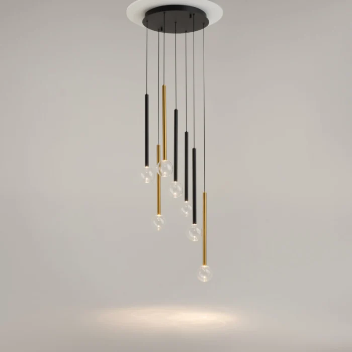 Каскадная люстра Maytoni MOD383PL-L20BBS3K