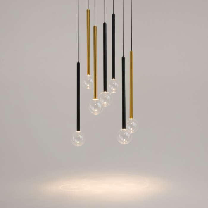 Каскадная люстра Maytoni MOD383PL-L20BBS3K